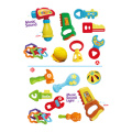 Brinquedos de plástico bebê chocalhos para bebê (h0001246)